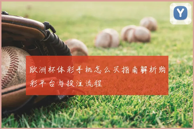 欧洲杯体彩手机怎么买指南解析购彩平台与投注流程